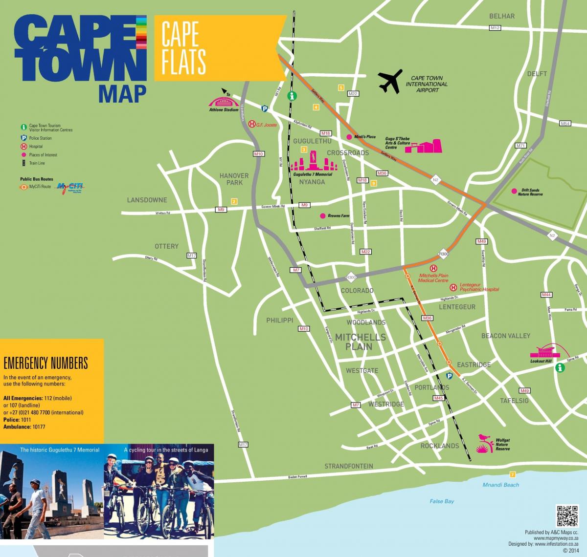 kaart van cape flats