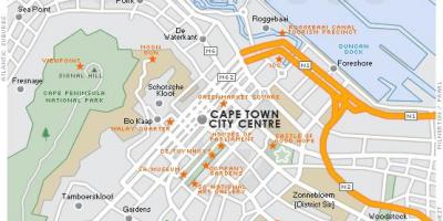 Kaart van century city kaapstad