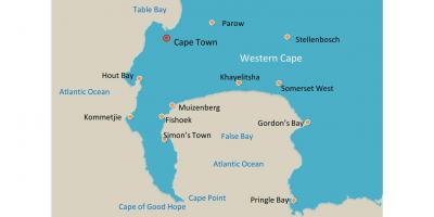 Kaart van cape hope