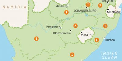 Kaapstad sa kaart