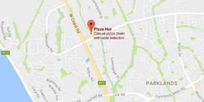 Kaart van sunningdale kaapstad