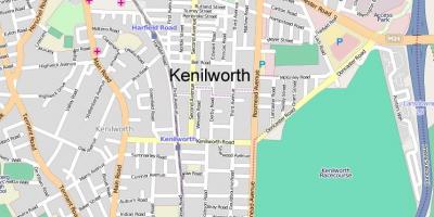 Kaart van kenilworth kaapstad