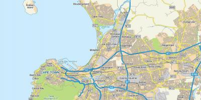 Milnerton kaapstad kaart