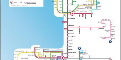 Myciti bus route kaart